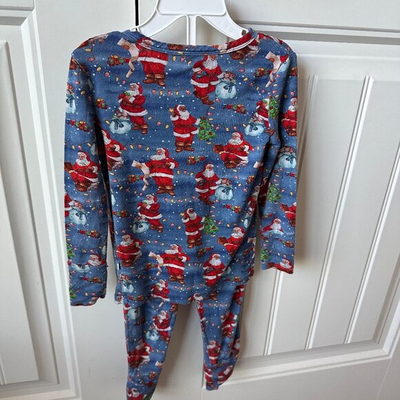 Posh Peanut Santa Claus Kids Christmas Pajamas Size 2T for Boys or Girls - Picture 3 of 4